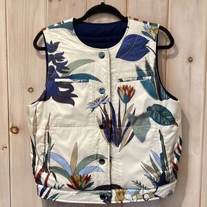 Tory Burch Reversible Piper puffer vest